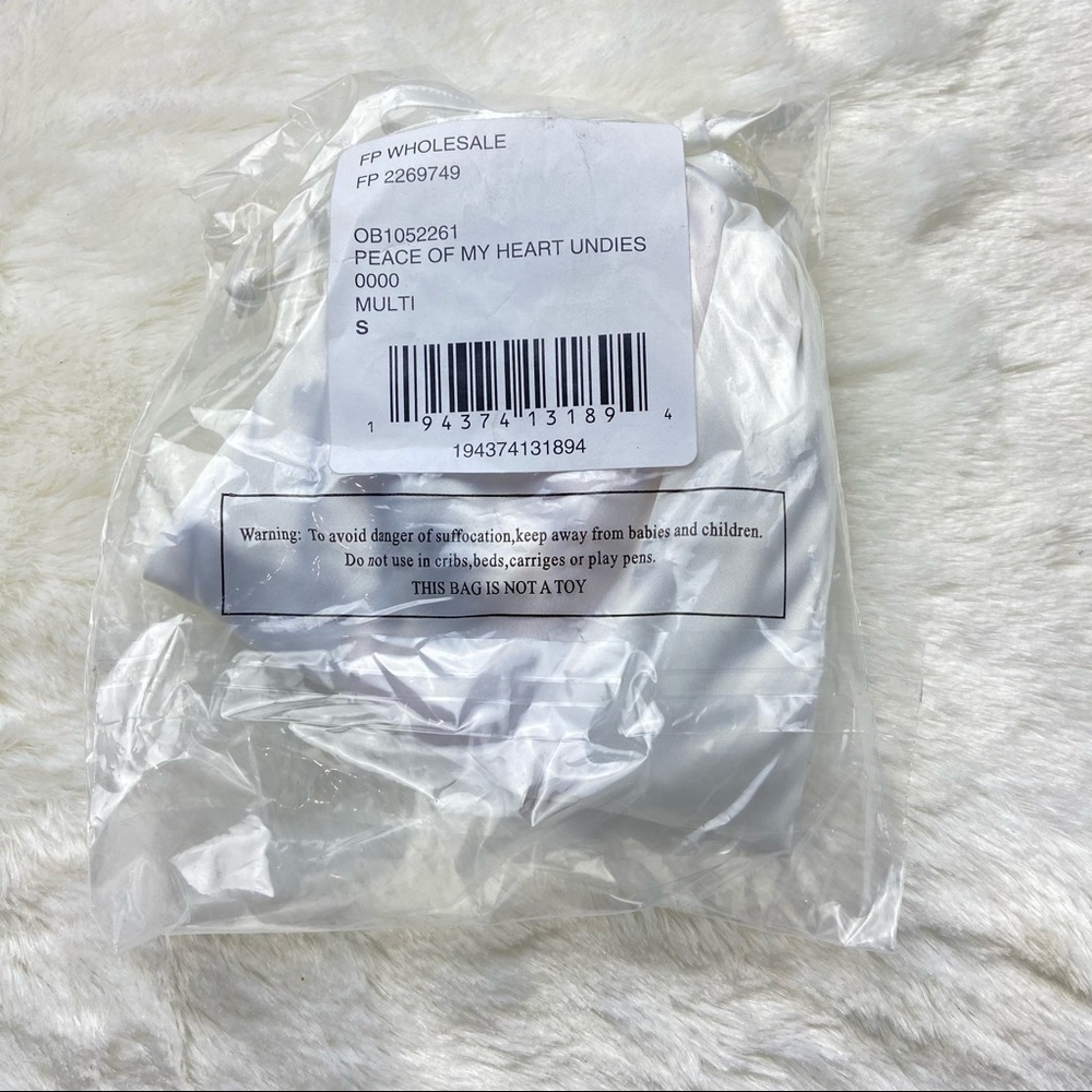 NEW Free People Peace of my Heart Undies 3-Pack - Picture 4 of 4